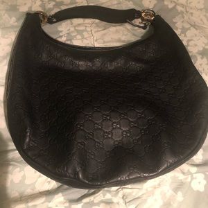 Authentic Gucci Large Twin GG Guccissima handbag
